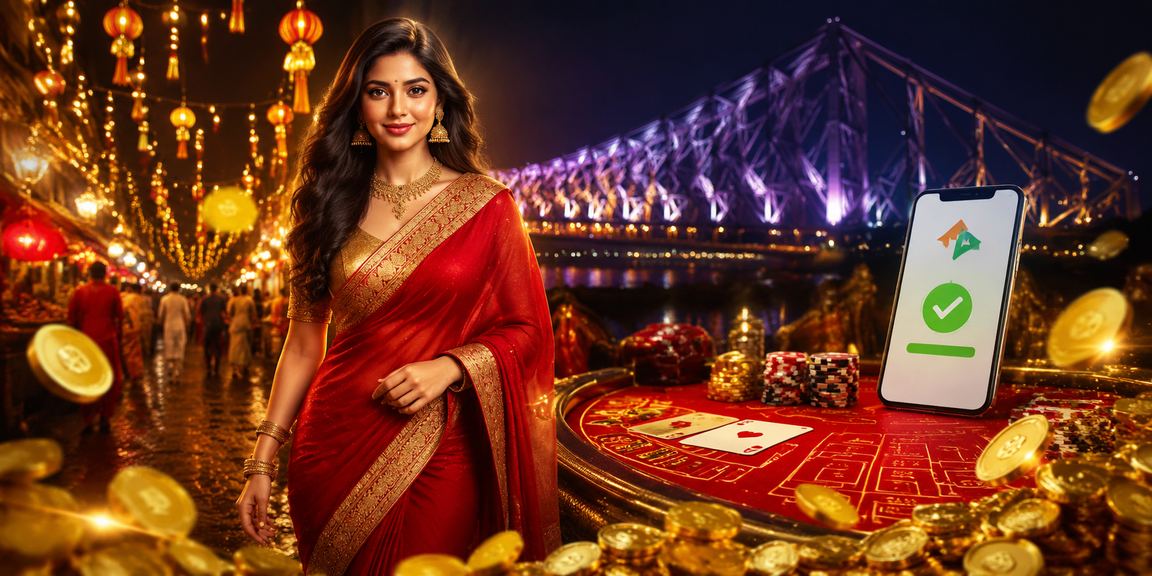 Kolkata users playing live casino baccarat with secure login